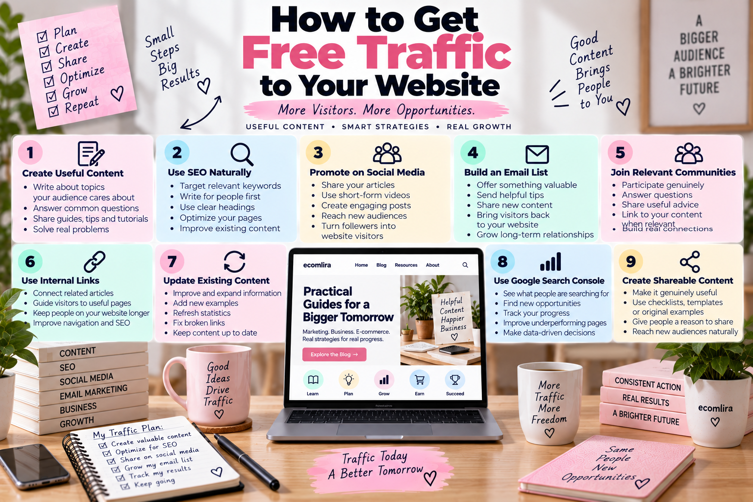 How to Get Free Traffic to Your Website