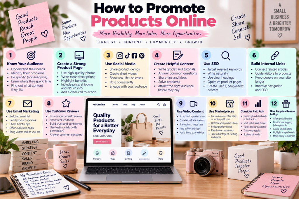 How to Promote Products Online How to Promote Products Online