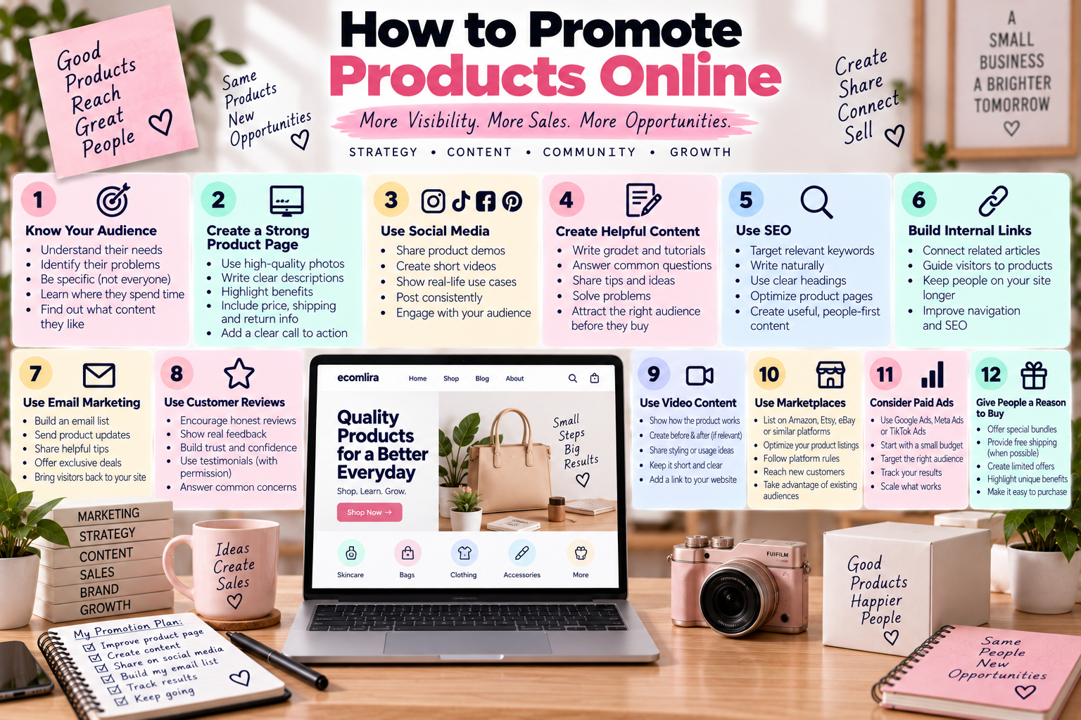 How to Promote Products Online