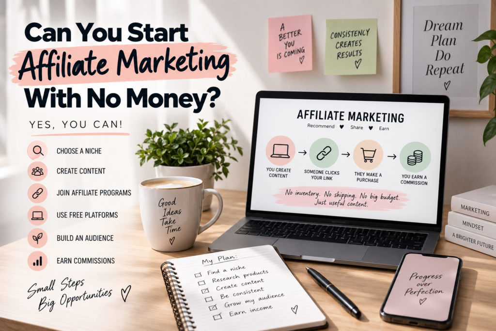 Can You Start Affiliate Marketing With No Money?