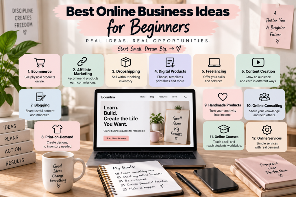 Best Online Business Ideas for Beginners