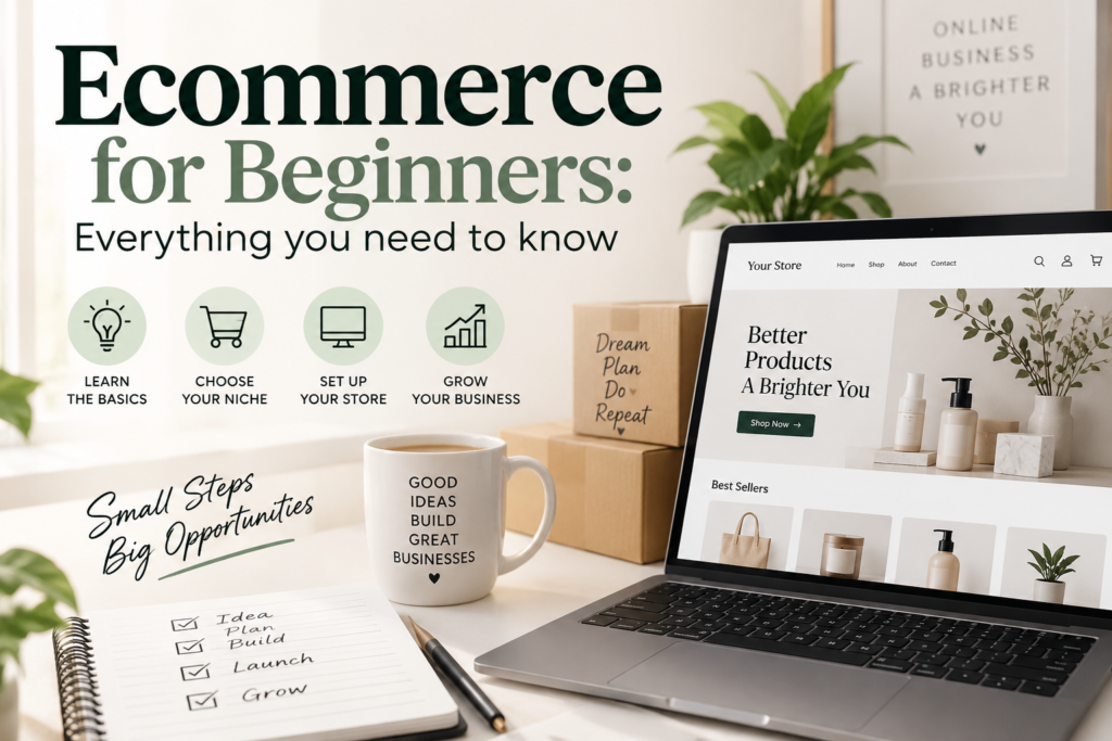 Ecommerce for Beginners: Everything you need to know