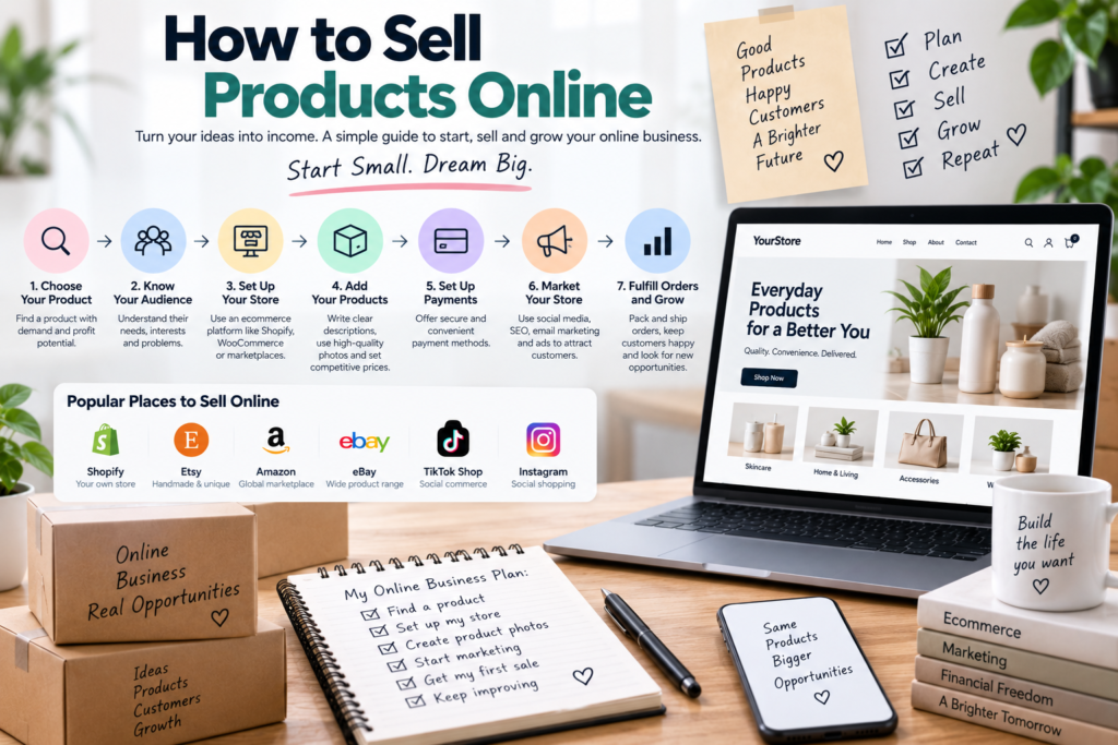 How to Sell Products Online How to Sell Products Online