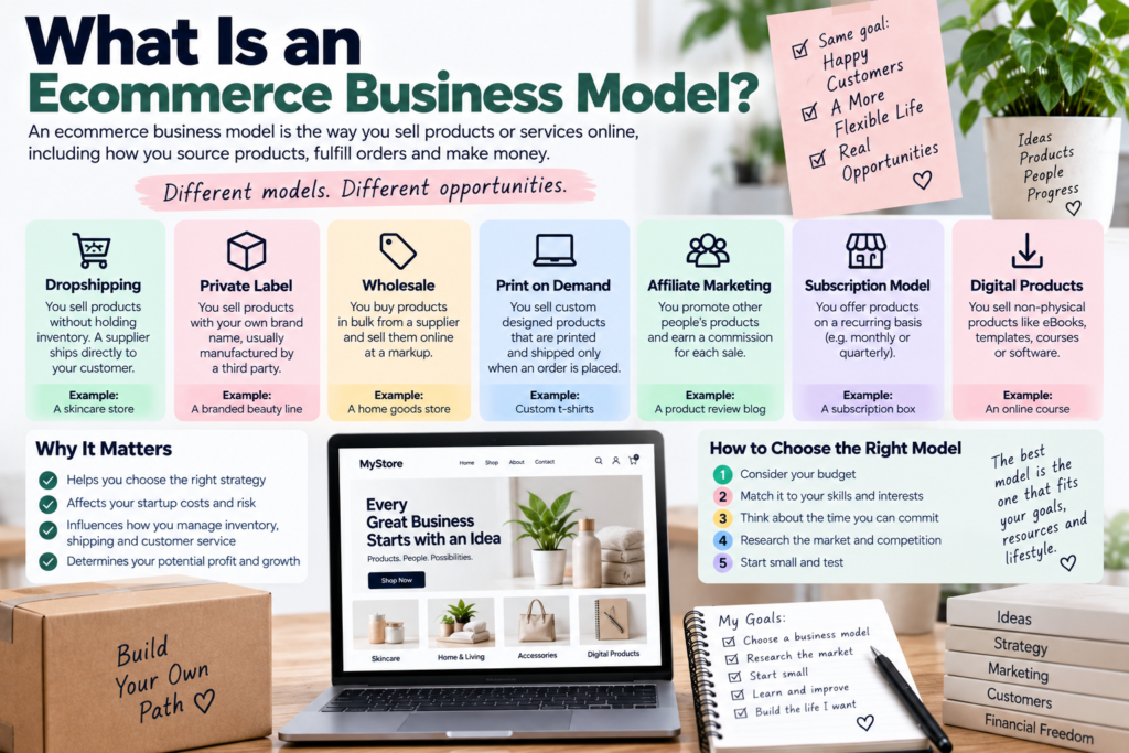 What Is an Ecommerce Business Model?