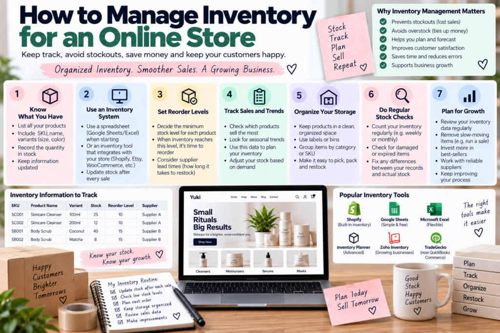 How to Manage Inventory for an Online Store