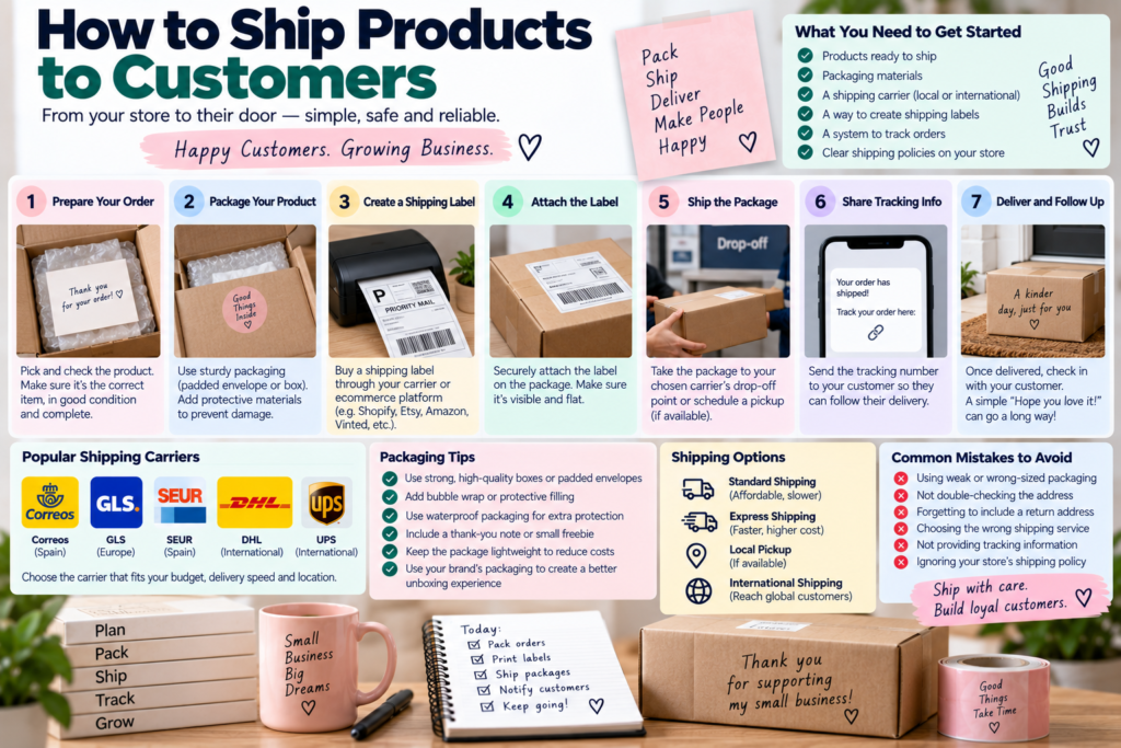 How to Ship Products to Customers How to Ship Products to Customers