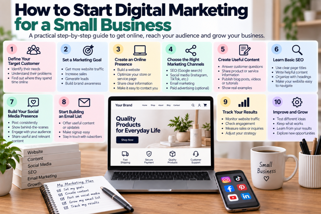 How to Start Digital Marketing for a Small Business