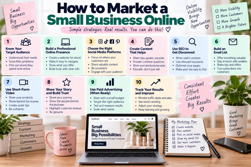 How to Market a Small Business Online