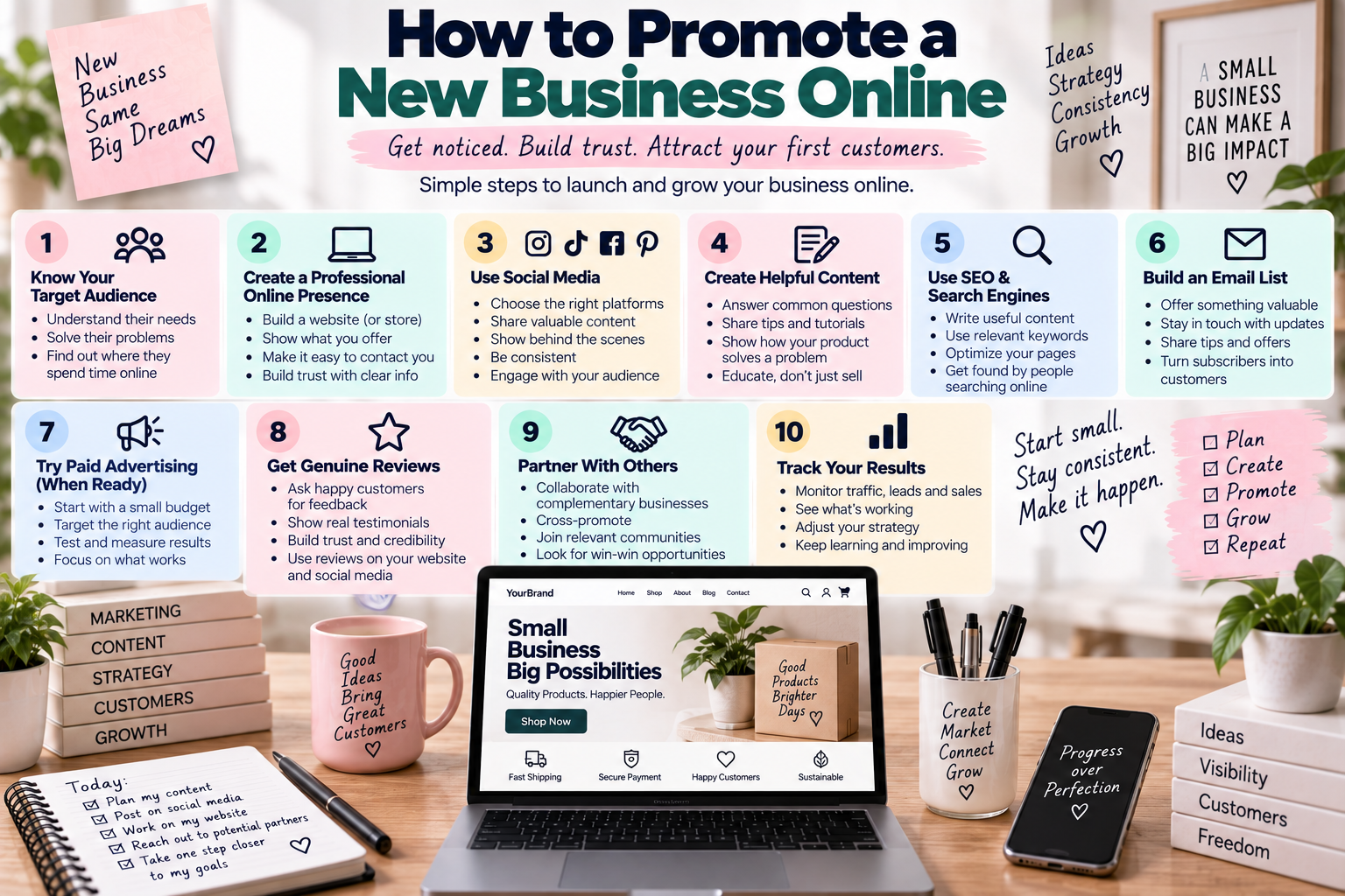 How to Promote a New Business Online