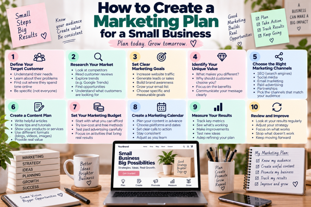 How to Create a Marketing Plan for a Small Business
