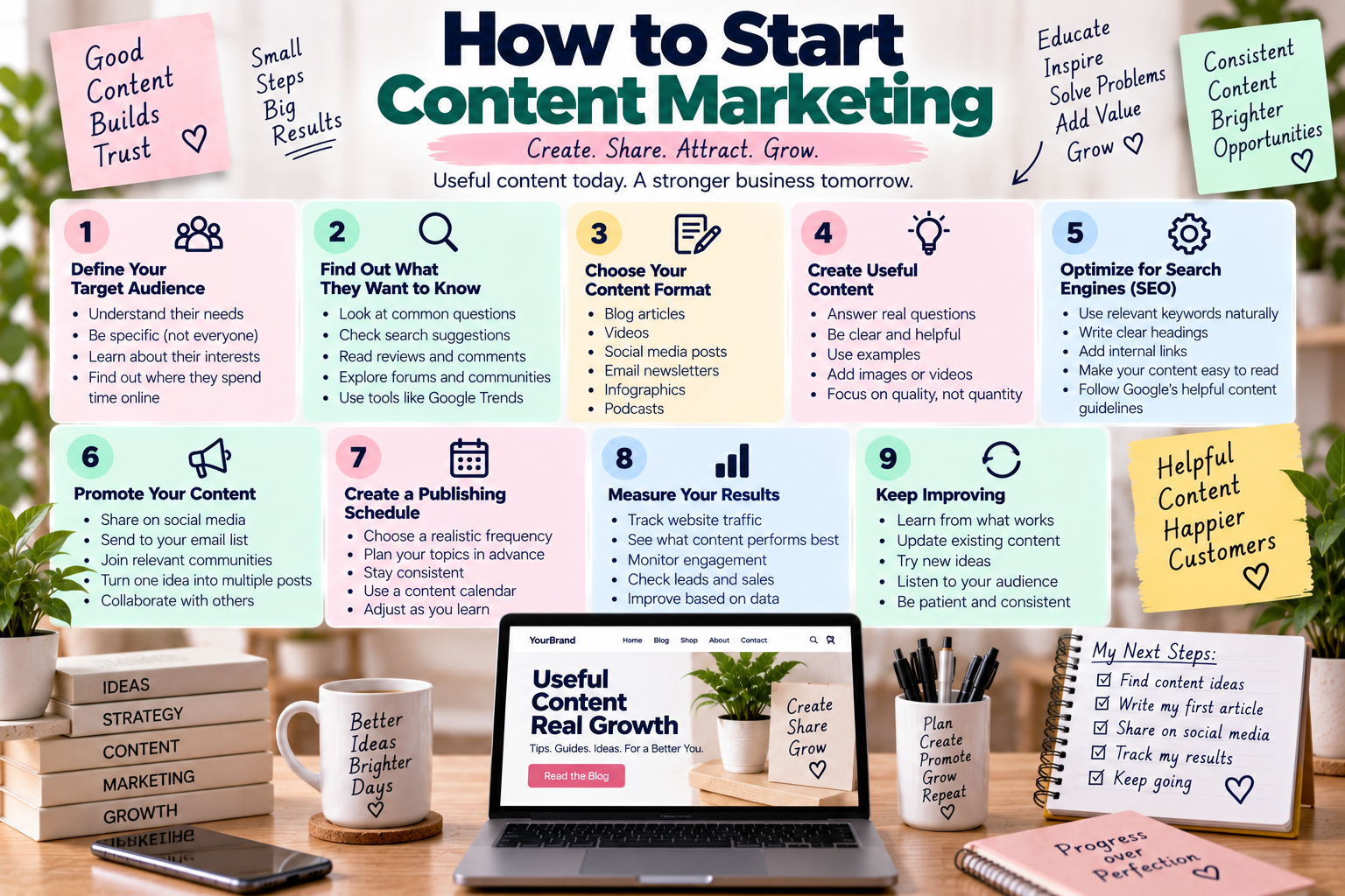 How to Start Content Marketing